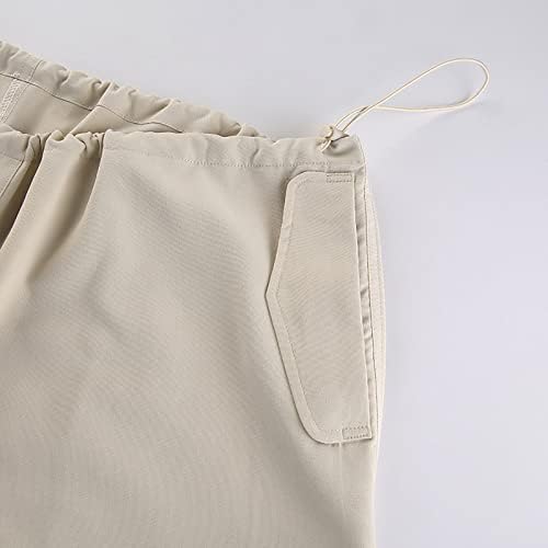 Calça de carga aihou feminino calça de carga feminina folgada calça lounge lounge vintage ao ar livre calça de moletom de rua com