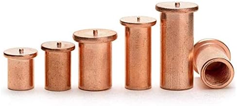 Kekeyang Copper revestido com articulação de solda de soldagem de rosca interna, porca de soldagem, coluna de soldagem de coluna, pino de soldagem, m3m4m5m6m8-m4 11 11