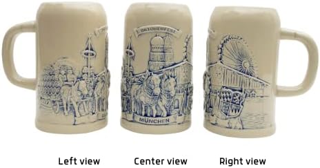 Beer Stein de Munique Wagon Sites Creer Caneca de cerveja por E.H.G | .5 litro