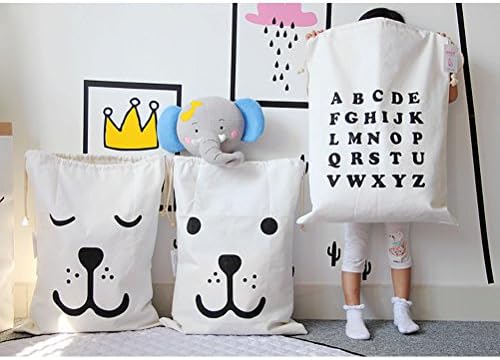 Baby Girls meninas brinquedos bolsas bolsas de armazenamento urso de lavanderia bolsa de bolsa infantil do tipo de parede e de bolso de parede e