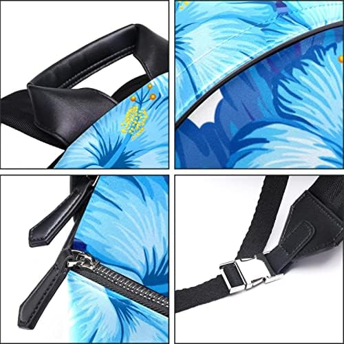 Mochila laptop VBFOFBV, mochila elegante de mochila de mochila casual bolsa de ombro para homens, Hawaii Blue Hibiscus
