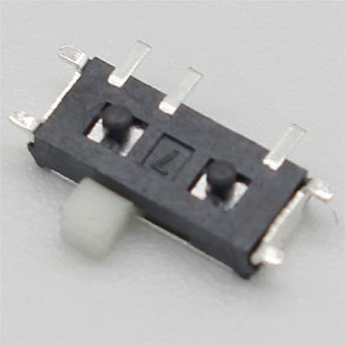 Interruptores industriais 20pcs 7 pinos mini interruptor de slide ON-OFF 2 Posição interruptor de alternância micro slide 1p2t