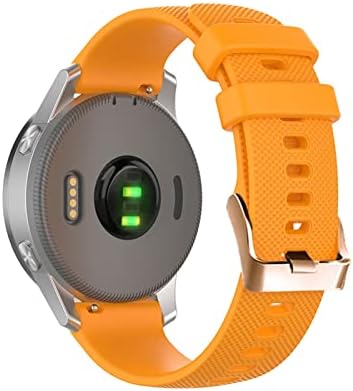 Bkuane 20mm Smart Watchband Strap for Garmin Venu Sq Silicone Bracelete para Venu2 Plus Vivoactive 3 Forerunner 245 645 Band Correa