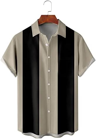 Camisas masculinas de verão 2023 Pintura impressa 3d Camisa floral Homens homens recorrem a camisa de rua vintage de colarinho curta