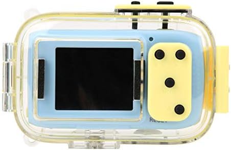 Câmera infantil à prova d'água - Mini Câmera de Crianças Portáteis - 1920x1080p 8,0mp 2 polegadas HD Screen IPS - Bateria recarregável incorporada - Presente de câmera digital para meninos, meninas
