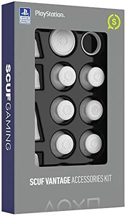 Kit de acessórios para controladores de jogos SCUF para jogabilidade aprimorada, feita ergonomicamente, 5 opções de cores,