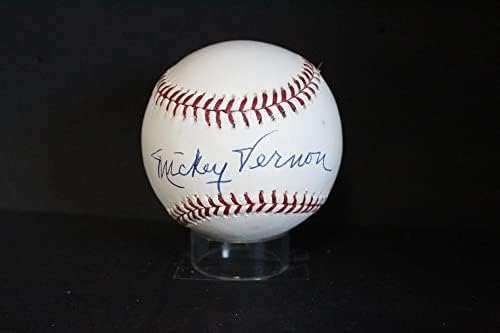 Mickey Vernon assinado Baseball Autograph Auto PSA/DNA AM48574 - Bolalls autografados