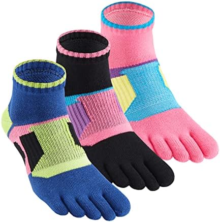 Honow Women Low Cut Socks tornozelo de algodão de corrida Meias