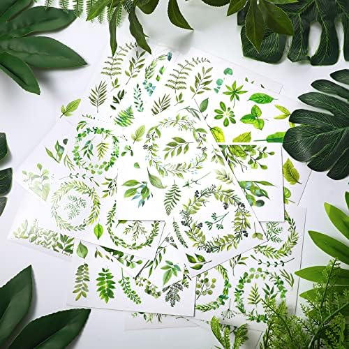 24 lençóis esfregam em transferências adesivos de decoração de flores para móveis adesivos de scrapbook de planta de planta
