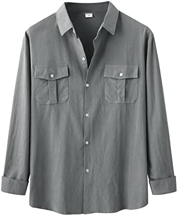 Camisa havaiana dudubaby para homens botão para baixo camisa de flanela casual xadrez slim fit slova longa colarinho leve tampas leves