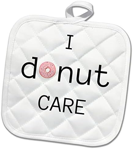 Imagem 3drose de um donut com um texto que eu tenho cuidados - paneldolders