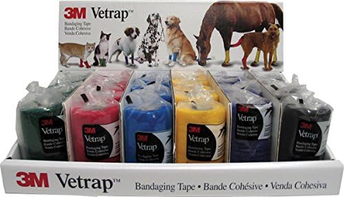 3m Vetrap varria uma fita de bandagem colorida