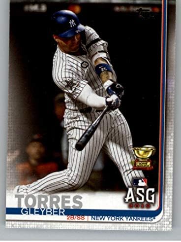 2019 Topps Atualização US148 Gleyber Torres New York Yankees MLB Baseball Trading Card