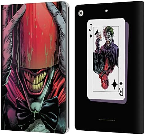 Caixa de cabeça designs licenciados oficialmente Batman DC Comics Batman Three Jokers Livro de couro Caixa Caps Caso Compatível