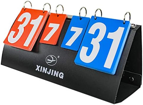 SUTEKUS FASCHING Sports Badminton scorecard multifuncional placar de placar Flipper Counter Board