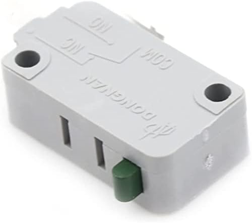 Micro interruptores 1pcs 16a 250V AC KW11-3Z Micro-Switch MicroSwitch Plastic 2 pés Chave de limite para máquina de lavar microondas