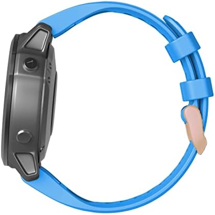 Tiras de banda de vigilância de 22mm gzifc para Garmin Fenix ​​6S 6SPro Relógio Quick Lançamento Silicone Easy Fit Wrist Bands para