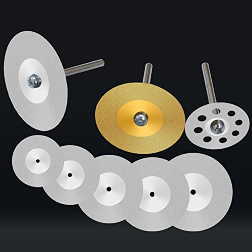 Roda de moagem de diamante de 10pcs, disco abrasivo de corte de diamante para todos os tipos de metal, madeira e liga de alumínio
