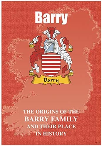 I Luv Ltd Barry Irish Family Name História Livreto Cobrindo a Origem deste Nome Famoso