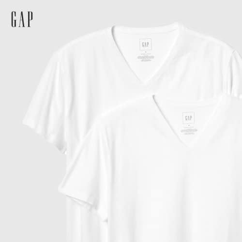 T-shirt de gap-pack de 2-pacote masculino