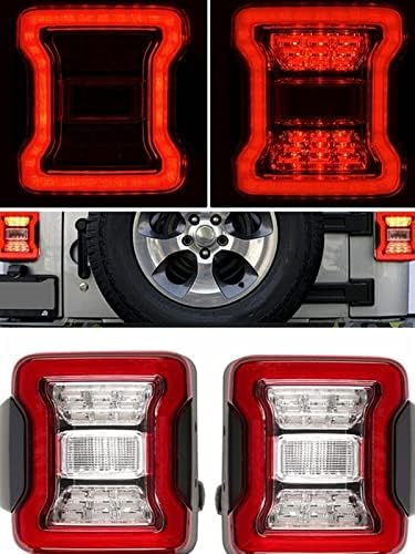Moccan Compatível com Jeep Wrangler JL LED LED LUBRINO TAIL CAR
