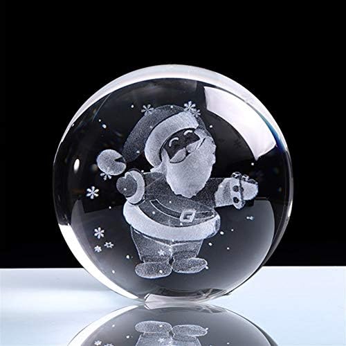 Wcpjyzq 60mm/80mm 3d Crystal Ball Glass Gravado
