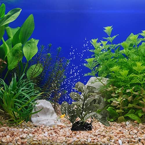 Acessórios para tanques de peixes Patkaw Betta 2pcs Aquário artificial Planta de água plástica Árvore de peixe Tanque de peixe esconderijo