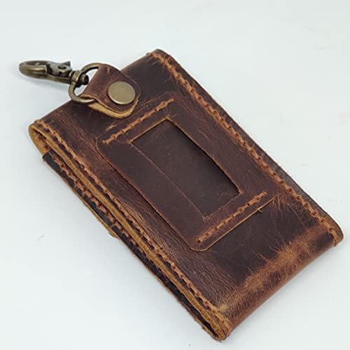 Caixa de coldre de couro holsterical para huawei y9, capa de telefone de couro genuína, estojo de bolsa de couro