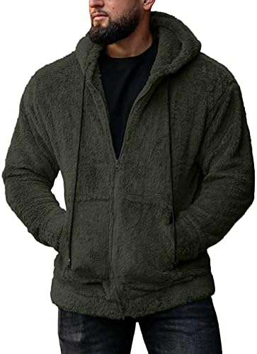 ADSSDQ Zip -up Men, casacos de praia homens de manga comprida inverno e tamanho de moda de moda ajustada à prova de vento ZIP10