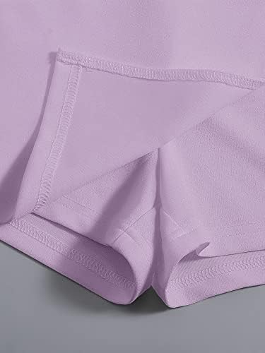 Shorts para mulheres shorts femininos cintura elástica dividida shorts de short dianteiro