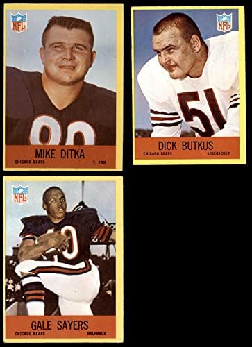 1967 Philadelphia Chicago Bears Team Set Chicago Bears VG/Ex Bears