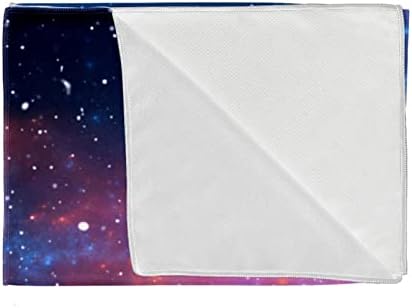 Guerotkr 2 PCs, toalha de ioga, toalhas de ginástica, toalha de tapete de ioga, toalhas de exercícios para suor, universo colorido estrelado estrela galáxia padrão