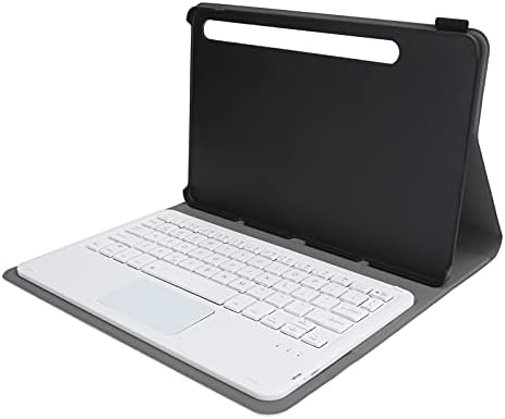 01 teclado universal, teclado de forro de fibra suave com caixa do teclado para computador de tablet