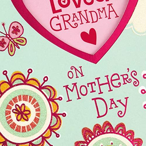 Cartão do Dia das Mães da Hallmark para avó de crianças