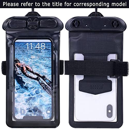 VAXSON Telefone Case Black, compatível com MyPhone Pocket 2 Bolsa à prova d'água Bolsa seca [não filme protetor de tela]