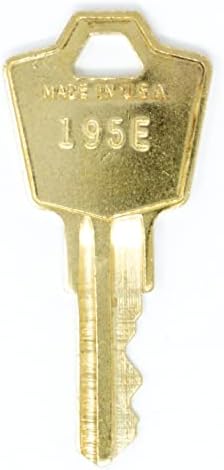 Hon 195e Arquivo Armário Chaves de substituição: 2 chaves