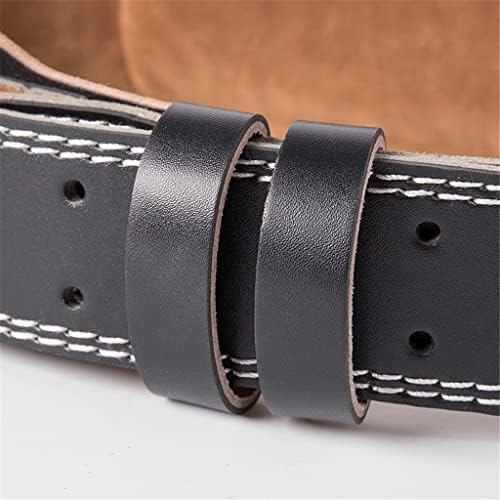 Cinturão de proteção contra cintura HNKDD Homens de fitness e mulheres cinturões de levantamento de peso PU PU Leather levantando