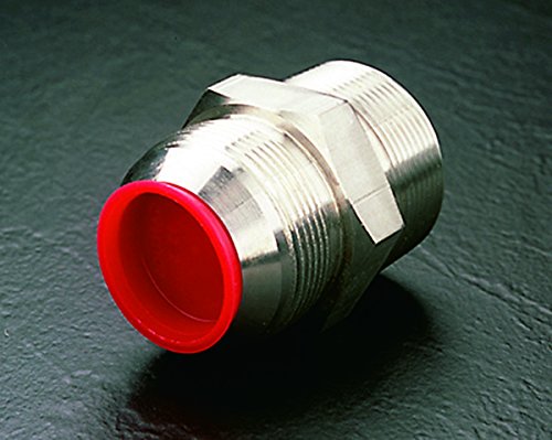 Capluga de tampa e plugue cônicos de plástico. T-911, PE-LD, Cap od 1.785 Plug ID 1.975, vermelho