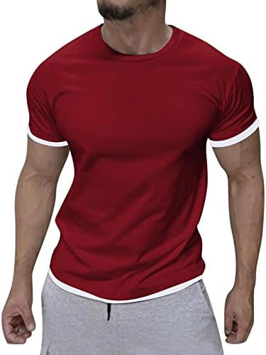 Camisetas de ginástica muscular dos homens