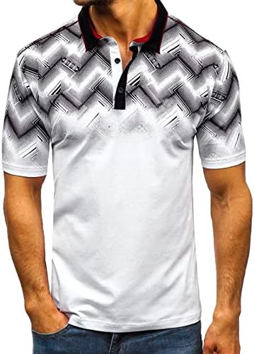 Camisa pólo masculina do HSSDH, seco rápido, camisetas de pólo de golfe masculinas, de manga curta, camisetas de golfe seco para homens