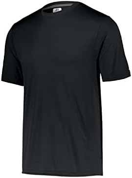 T-shirt de desempenho masculino de Russell Athletic