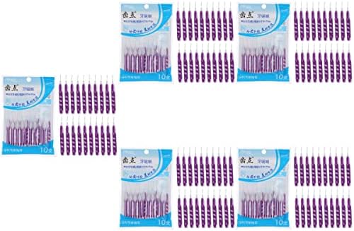 Ferramenta Home Doitool 150 PCs escova interdental de dentes de limpeza de dentes escovas interdentais