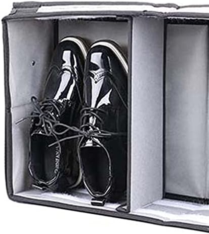 ZSFBIAO Caixa de armazenamento dobrável a quente para sapatos para o armário de guarda -roupa de guarda