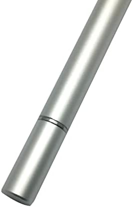 Caneta de caneta de ondas de ondas de caixa compatível com Sony Xperia pro -i - caneta capacitiva dualtip, caneta de caneta de caneta capacitiva de ponta de fibra para Sony xperia pro -i - prata metálica de prata metálica