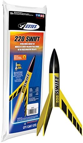 Estes 810 220 Swift Flying Model Rocket Kit, Brown/A