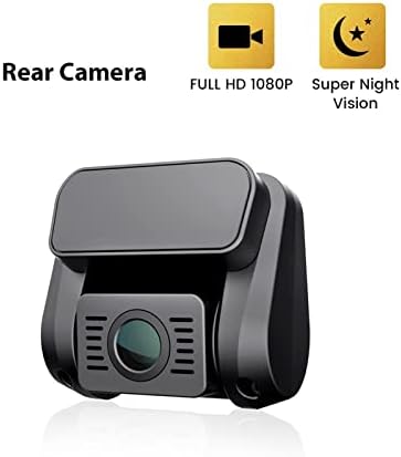 Banda da câmera traseira 5 GHz Wi-Fi Full HD Car Dash Camera Recorder Compatível para Sony Image Sensor