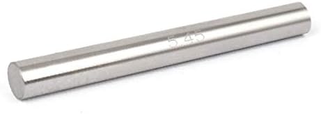 X-Dree 5,45mm x 50 mm GCR15 Ferramenta de medição do orifício do medidor de medidores (5,45 mm x 50 mm GCR15 Varilla cilíndrica
