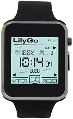 Lilygo TTGO T-Watch 2020 V3 ESP32 Relógio programável DSTike Deauther relógio com Wi-Fi e Bluetooth