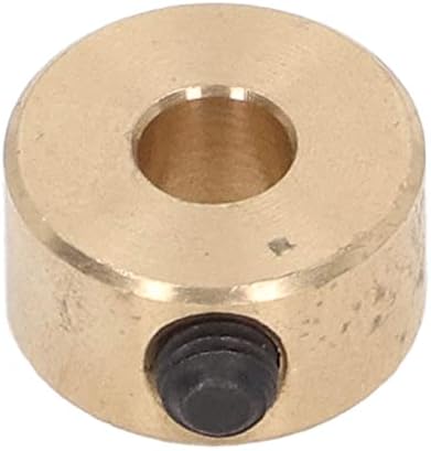 FtVogue Drill Bit Stop Collar Brass Posicionador de broca para perfuração de madeira, outras ferramentas e acessórios da mão