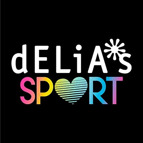 Delias Girls 'Active Shorts - 2 pacote de shorts de bicicleta de desempenho básico